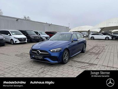 Second-hand Mercedes C220 Premium 200 CP (147 kW) 2024 Albastru Break