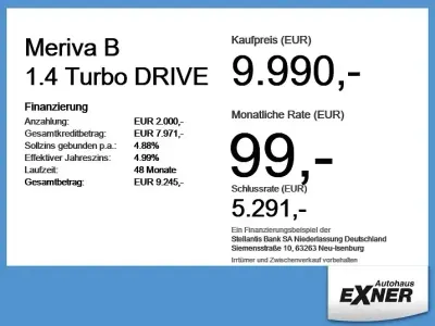 Begagnad Opel Meriva drive 120 HK (88 kW) 2016 Grå Minibuss