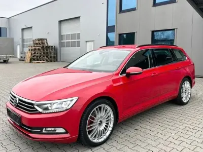 Używany VW Passat Comfortline 120 KM (88 kW) 2019 Czerwony Kombi