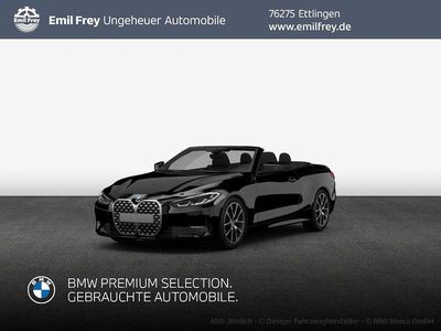 Gebraucht BMW 430 Cabriolet M Sport 245 PS (180 kW) 2022 Saphirschwarz metallic Cabrio