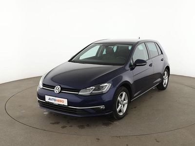 Gebraucht VW Golf VII Highline 125 PS (91 kW) 2017 Blau Limousine