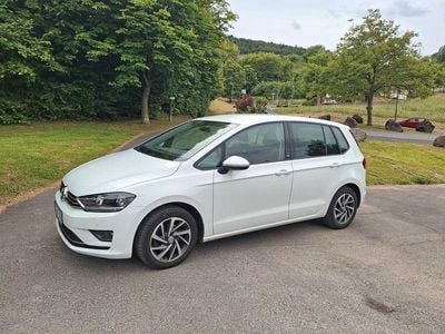 Usata VW Golf Sportsvan Sound 110 CV (80 kW) 2017 Bianco Monovolume