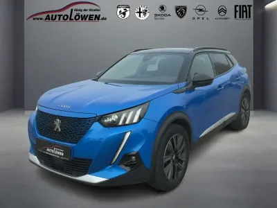 Second-hand Peugeot e-2008 GT 100 kW (136 CP) 2022 Albastru SUV