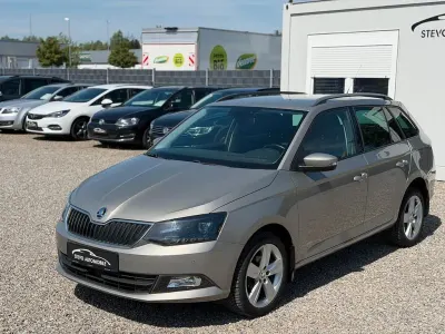 Gebraucht Skoda Fabia Ambition 90 PS (66 kW) 2015 Beige Kombi
