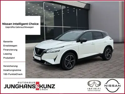 Gebraucht Nissan Qashqai Tekna 158 PS (116 kW) 2022 Weiß SUV