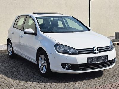 Gebraucht VW Golf VI Comfortline 110 PS (80 kW) 2009 Weiß Kleinwagen