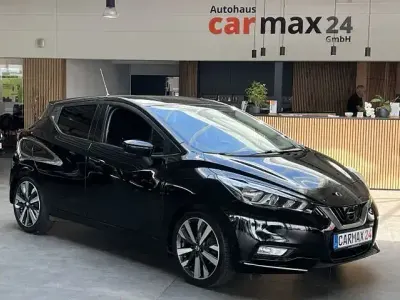 Gebraucht Nissan Micra Tekna 90 PS (66 kW) 2018 Schwarz Kleinwagen