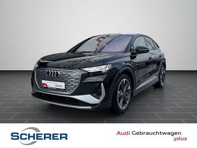 Mythosschwarz metallic (metallic) Gebraucht 2022 Audi Q4 Sportback e-tron Ambiente SUV | 32.490 € (Guter Preis)