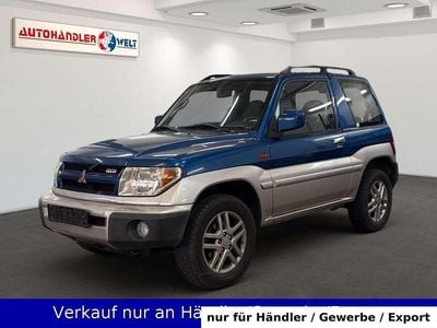 Gebraucht Mitsubishi Pajero 129 PS (94 kW) 2003 Blau SUV