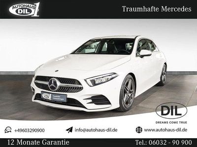 Gebraucht Mercedes A200 AMG line 163 PS (119 kW) 2019 Weiß Limousine