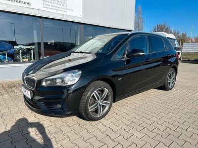 Usata BMW 218 Sport Line 150 CV (110 kW) 2017 Nero Station wagon