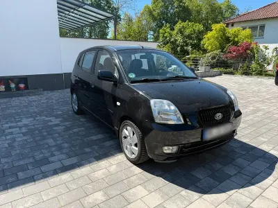 Gebraucht Kia Picanto 60 PS (44 kW) 2007 Schwarz Kleinwagen