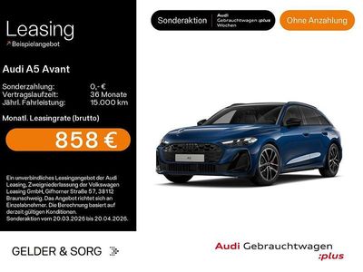 Gebraucht Audi A5 S-Line 299 PS (219 kW) 2025 Ascariblau metallic Kombi