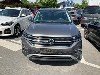 gebraucht VW T-Cross - 1.0 TSI Style, Navi, ACC, LED, Side, Winter. 1. Hand