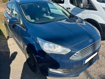 Gebraucht Ford Grand C-Max Titanium 120 PS (88 kW) 2018 Blau Van / Kleinbus