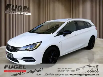 Gebraucht Opel Astra GS Line 122 PS (89 kW) 2021 Schneeweiss/summitwhite/arctic Kombi
