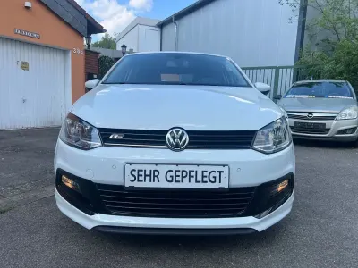 Używany VW Polo Allstar 75 KM (55 kW) 2017 Biały Sedan/Limuzyna