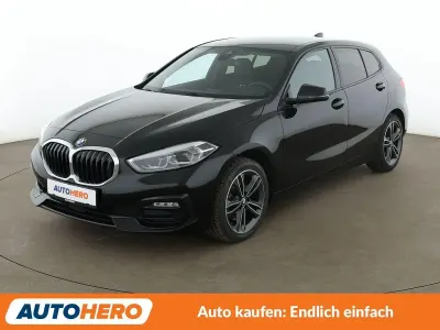 Gebraucht BMW 116 Sport Line 116 PS (85 kW) 2019 Schwarz Kleinwagen