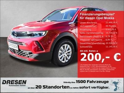 gebraucht Opel Mokka Edition 1.2 Turbo Navi+DAB+180-Grad-Kamera+Sitz-&Lenkradheizung+LED-Scheinwerfer+Tempomat