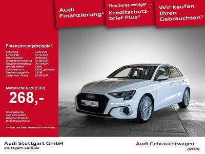 Ibisweiß Gebraucht 2022 Audi A3 Sportback e-tron Advanced Kleinwagen | 22.920 € (Fairer Preis)