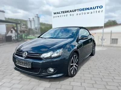 Gebraucht VW Golf Cabriolet Allstar 105 PS (77 kW) 2016 Grau Cabrio