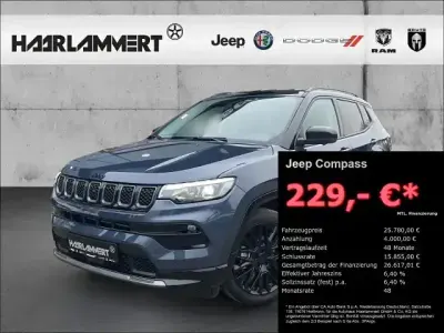 Gebraucht Jeep Compass 131 PS (96 kW) 2023 Blau SUV