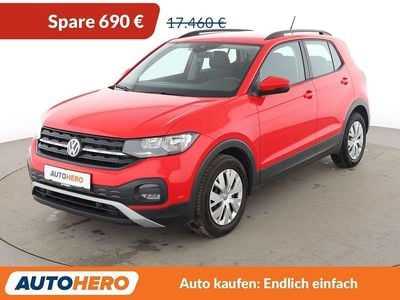 Gebraucht VW T-Cross 95 PS (69 kW) 2019 Rot SUV