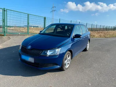 Gebraucht Skoda Fabia 75 PS (55 kW) 2017 Blau Kombi