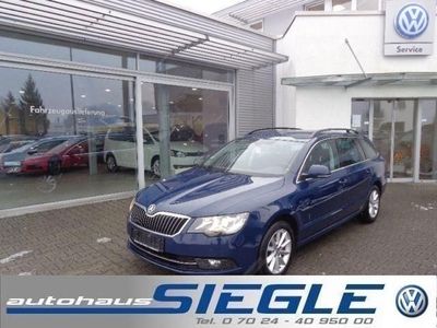 Gebraucht Skoda Superb Ambition 140 PS (102 kW) 2013 Blau Kombi