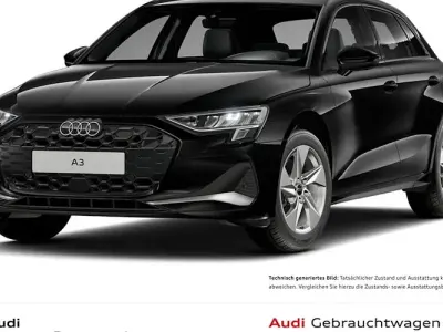 Brugt Audi A3 Advanced 150 HK (110 kW) 2025 Sort Sedan