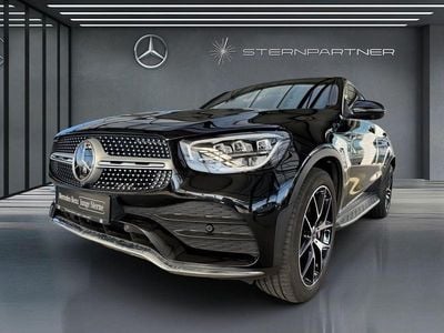 Gebraucht Mercedes GLC300 AMG 245 PS (180 kW) 2023 Schwarzlack obsidianschwarz Coupé