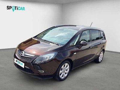 Gebraucht Opel Zafira Tourer Style 140 PS (102 kW) 2015 Mahagonibraun/darkmahagony Van / Kleinbus