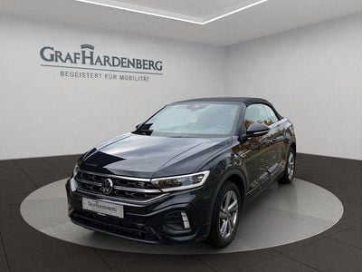 Gebraucht VW T-Roc Cabriolet R-line 150 PS (110 kW) 2025 Schwarz Cabrio
