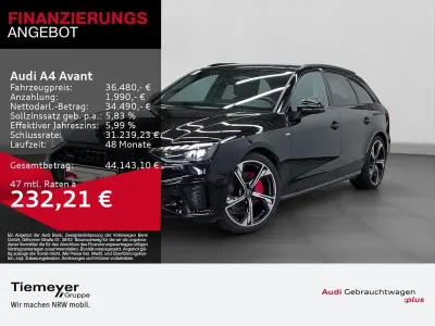 Gebraucht Audi A4 S-Line 204 PS (150 kW) 2025 Schwarz Kombi