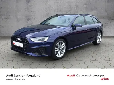 Gebraucht Audi A4 S-Line 150 PS (110 kW) 2022 Navarrablau metallic Kombi
