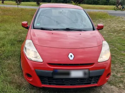 Gebraucht Renault Clio 2010 Rot Kleinwagen