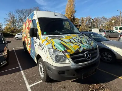 Gebraucht Mercedes Sprinter 109 PS (80 kW) 2009 Weiß Van