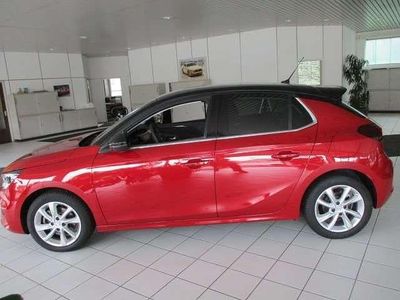 Kardio rot met. / dach schwarz (metallic) Gebraucht 2023 Opel Corsa Elegance Kleinwagen | 16.990 € (Fairer Preis)