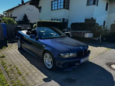 Gebraucht BMW 318 Cabriolet Sport Line 143 PS (105 kW) 2005 Blau Cabrio