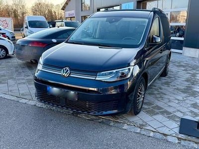 Gebraucht VW Caddy Style 122 PS (89 kW) 2021 Blau Van / Kleinbus