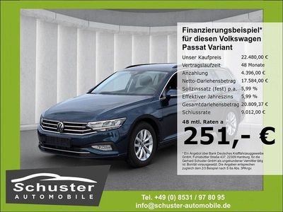 Gebraucht VW Passat R 150 PS (110 kW) 2023 Blau Kombi