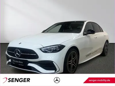Brugt Mercedes C180 AMG 170 HK (125 kW) 2026 Hvid Sedan