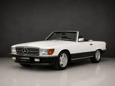 Gebraucht Mercedes SL300 188 PS (138 kW) 1986 Weiß Cabrio