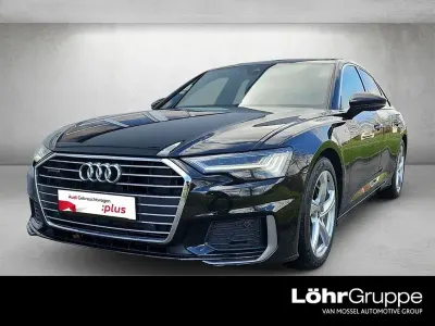 Używany Audi A6 S-Line 299 KM (219 kW) 2022 Czarny Sedan/Limuzyna