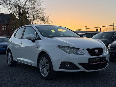 Gebraucht Seat Ibiza Stylance 86 PS (63 kW) 2010 Weiß Kleinwagen