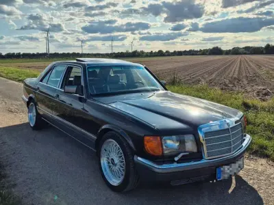 Gebraucht Mercedes 420 SE 224 PS (164 kW) 1990 Schwarz Limousine