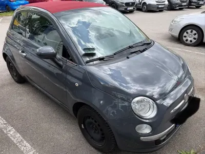 Gebraucht Fiat 500 Lounge 69 PS (50 kW) 2012 Grau Kleinwagen