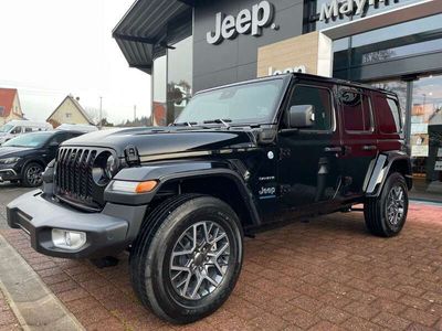 gebraucht Jeep Wrangler Sahara Plug-In / LEDER / ALL BLACK