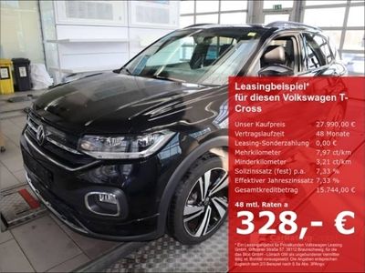 gebraucht VW T-Cross - 1.5 TSI Life Beats Audio+LED+Rear View+D