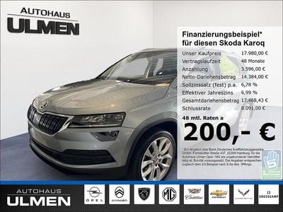 Usata Skoda Karoq Style 150 CV (110 kW) 2018 Grigio SUV